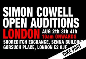 Simon Cowell needs to see YOU! 